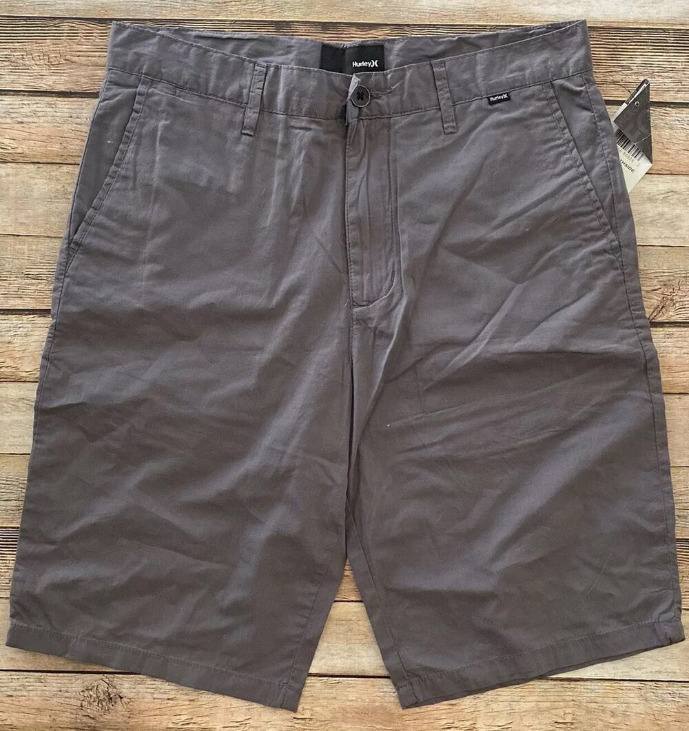 Hurley Mens Size 31 Dark Gray 'OAO Southside' Shorts